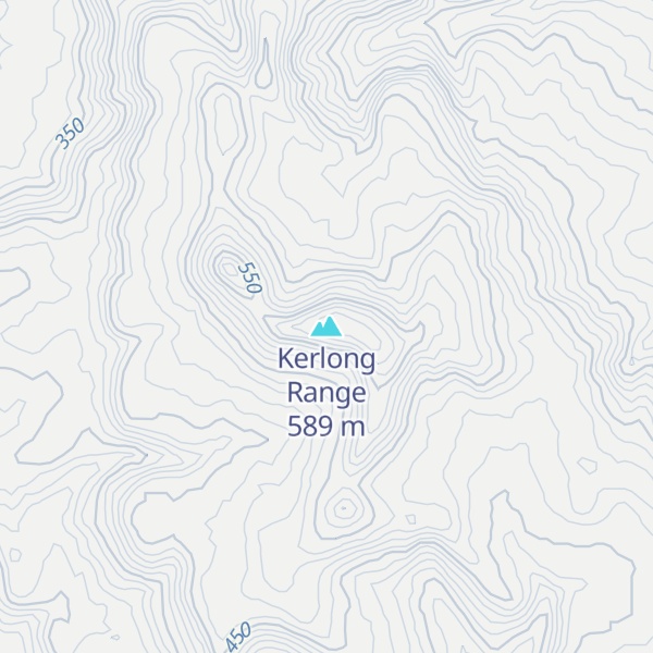 Map of Kerlong Range