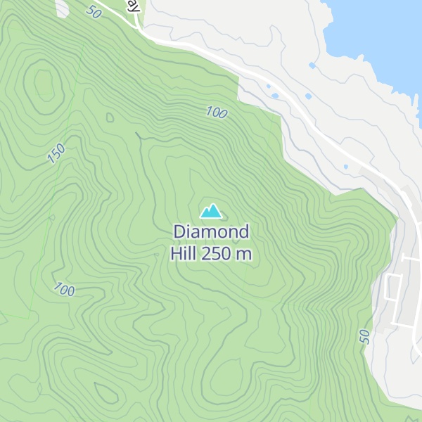 Map of Diamond Hill