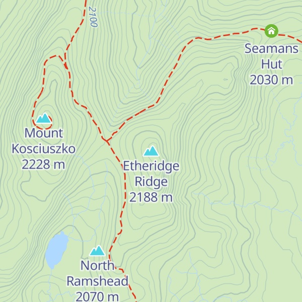 Map of Etheridge Ridge