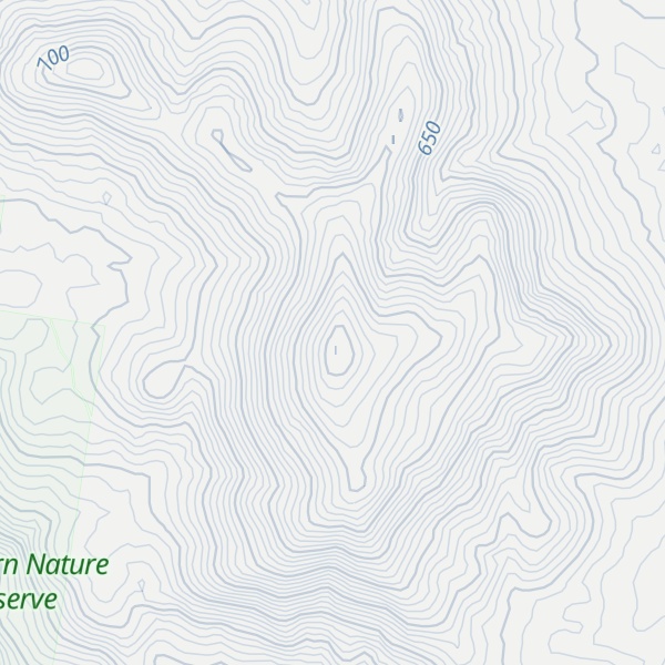 Map of Bald Hill
