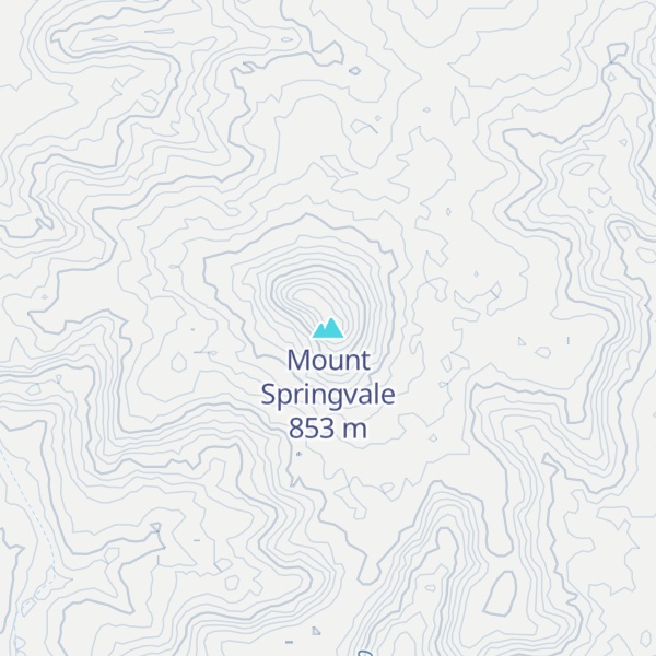 Map of Mount Springvale