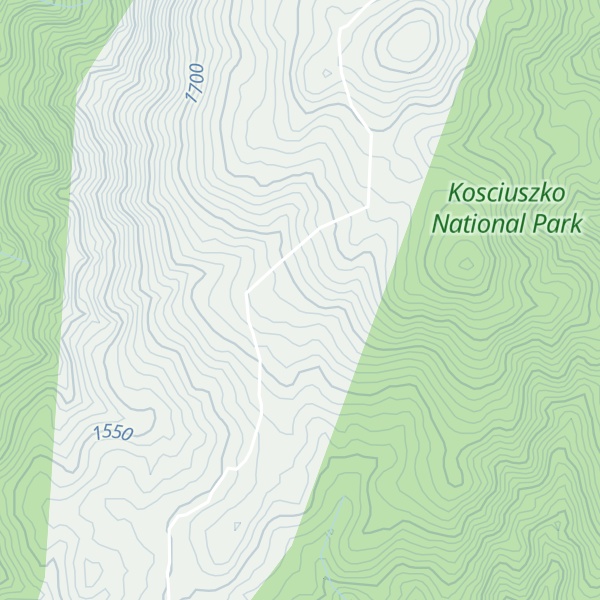 Map of Robertsons Ridge