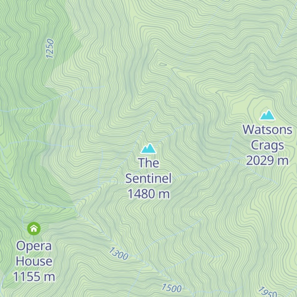 Map of The Sentinel