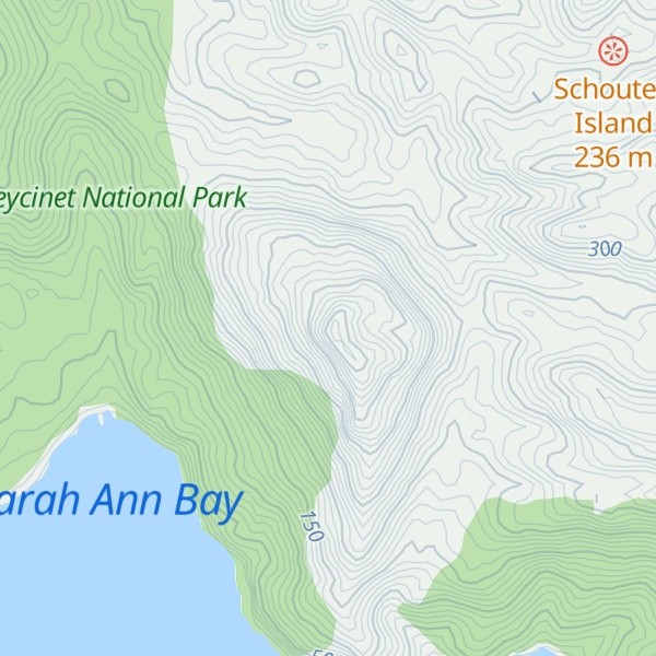 Map of Mount Storey