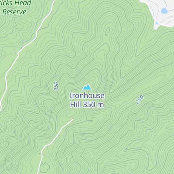 Map of Ironhouse Hill