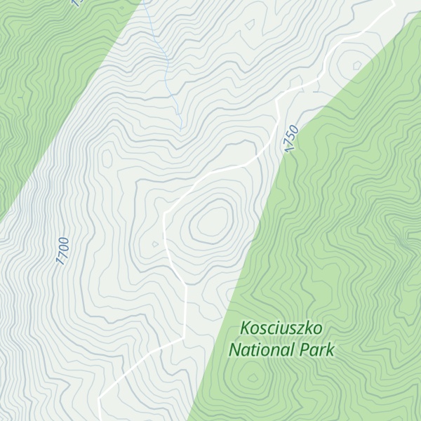 Map of Grey Mare Mountain