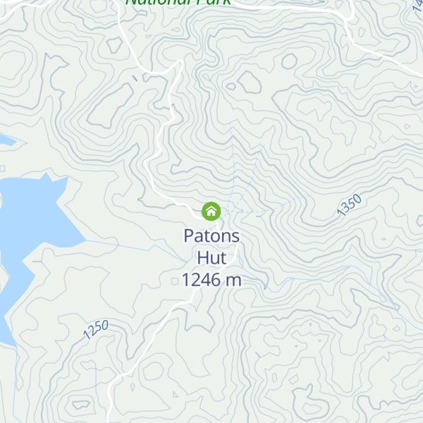 Map of Patons Hut