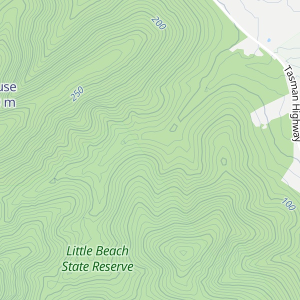 Map of Old Billys Hill