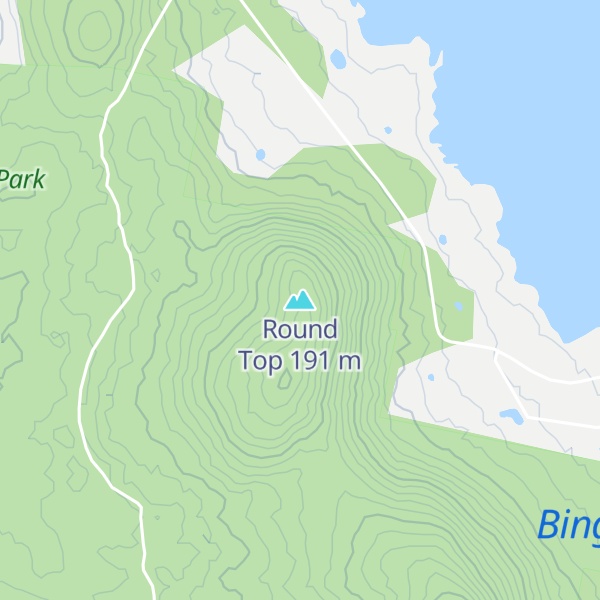 Map of Round Top