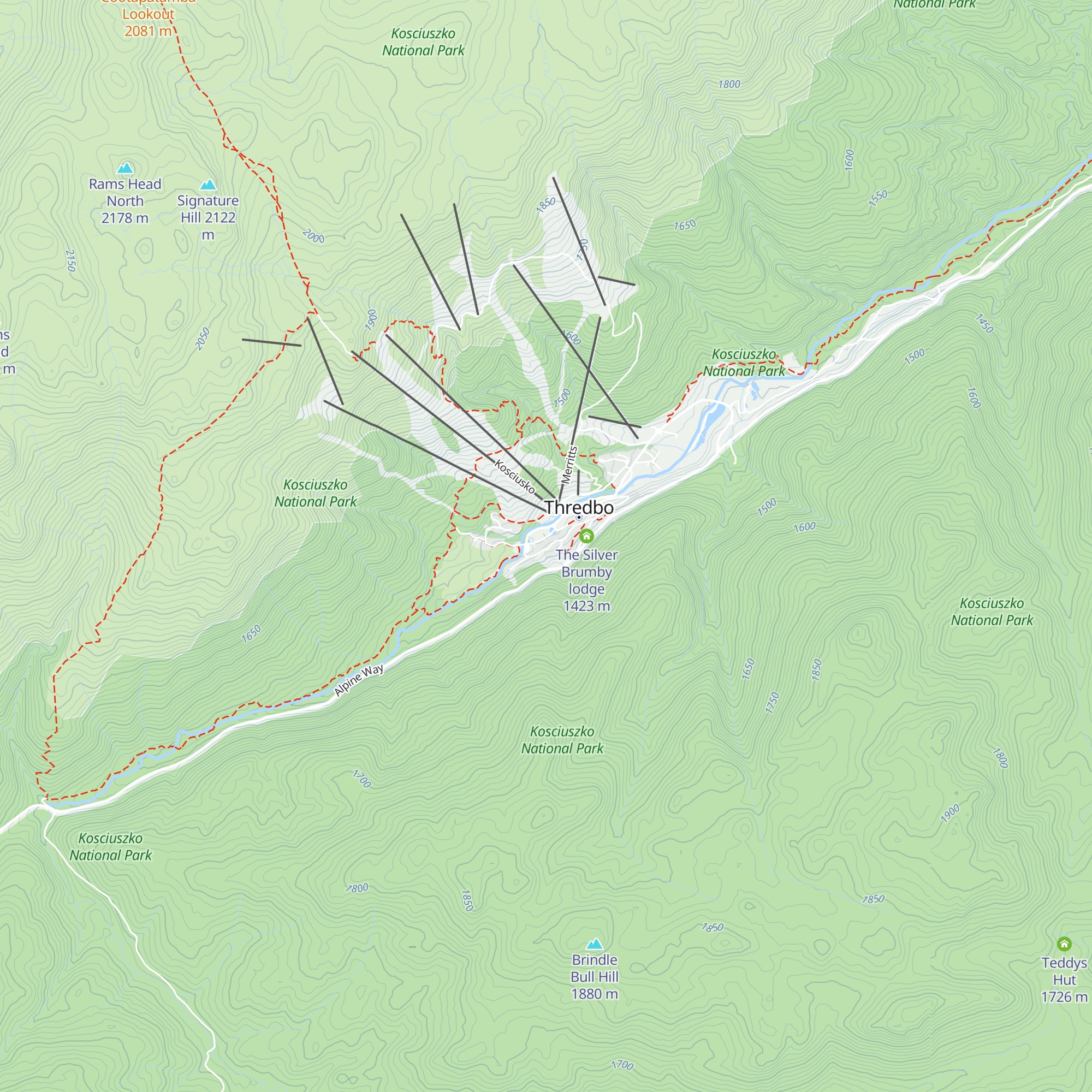 Seidler Lodge map