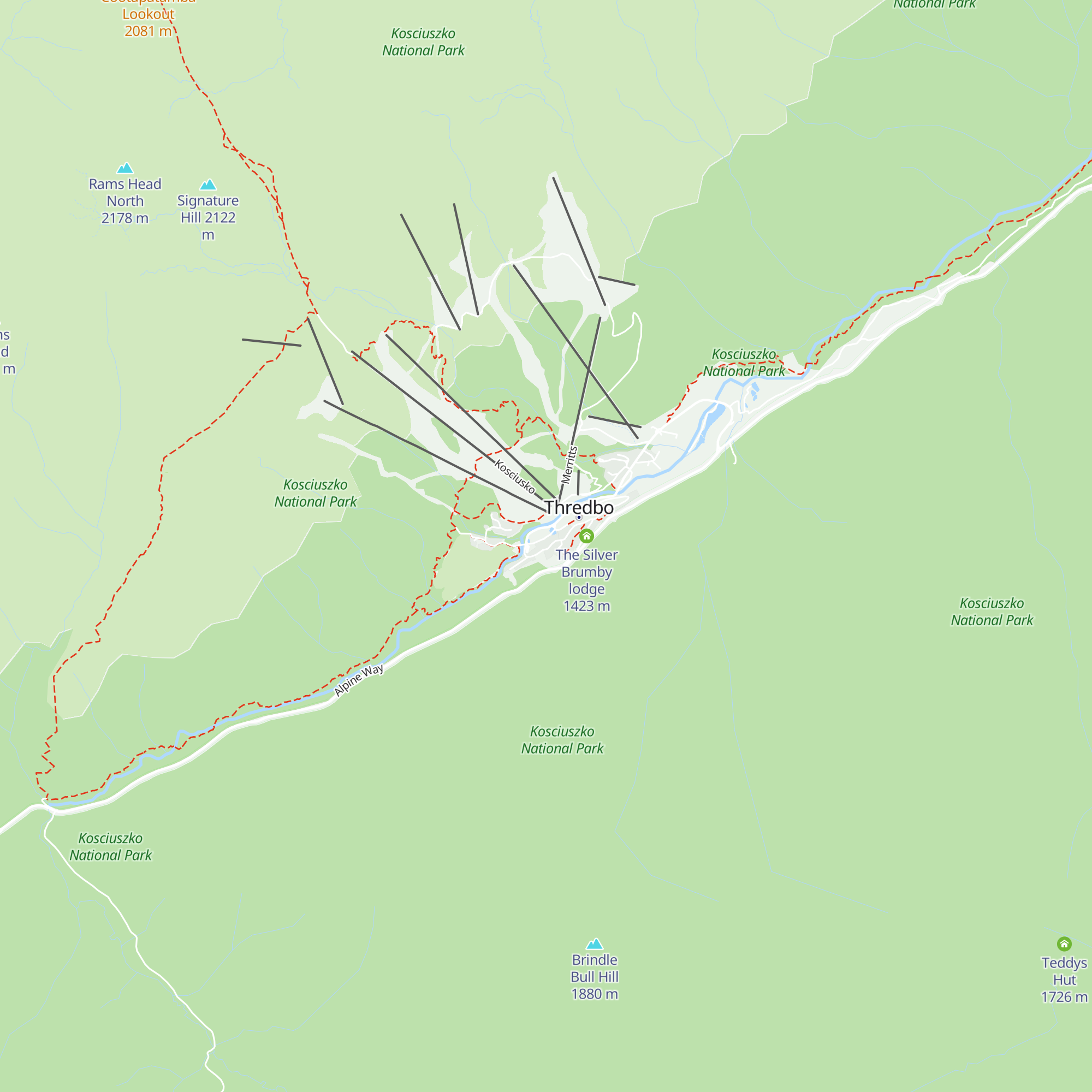 Seidler Lodge map