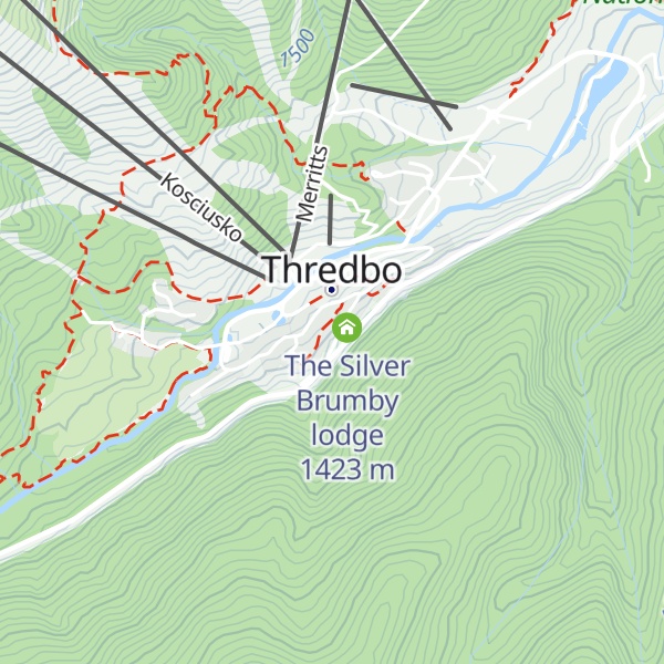 Map of Kasees Lodge