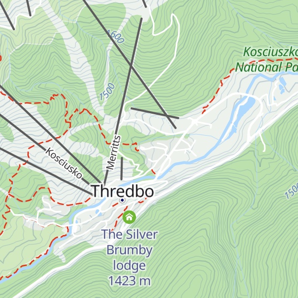 Map of Albury Ski Club