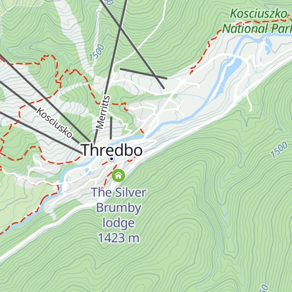 Map of Leatherbarrel Lodge