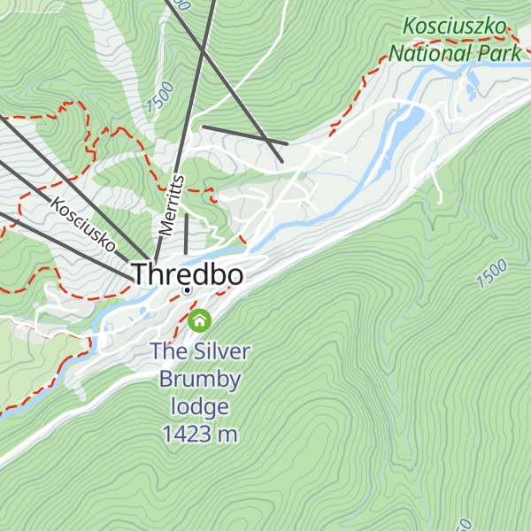 Map of Avior Lodge