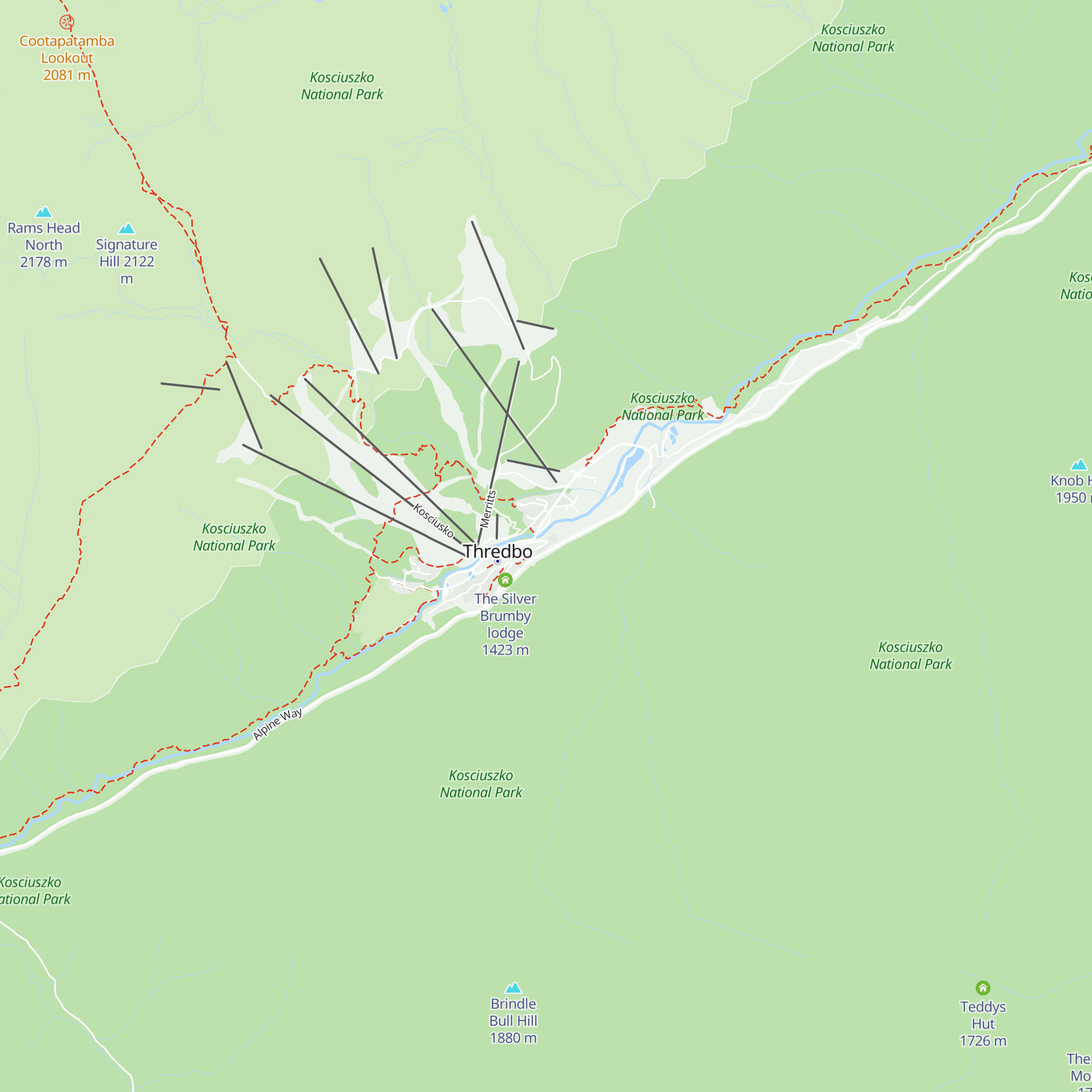 Avior Lodge map