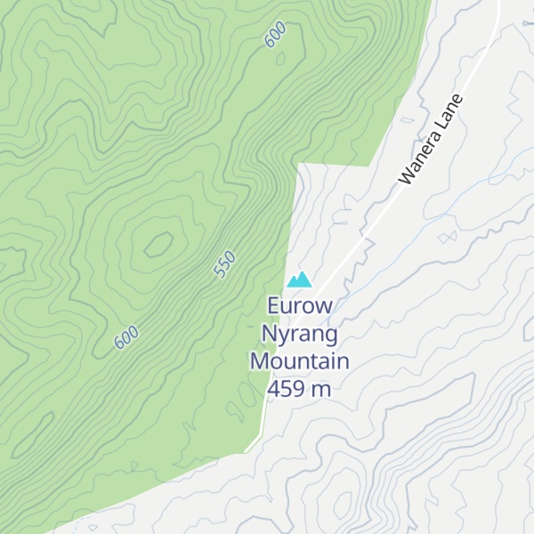 Map of Mount Eurow