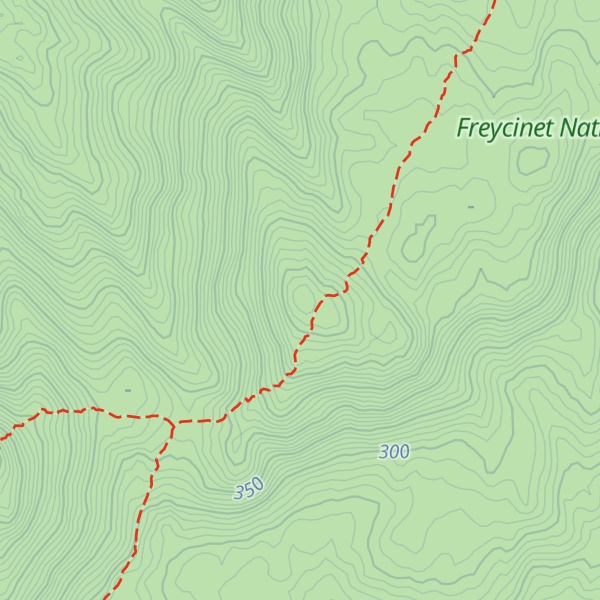 Map of Mount Graham