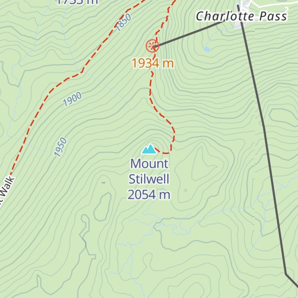 Map of Mount Stilwell