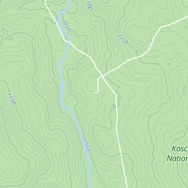 Map of Ingeegoodbee Hut