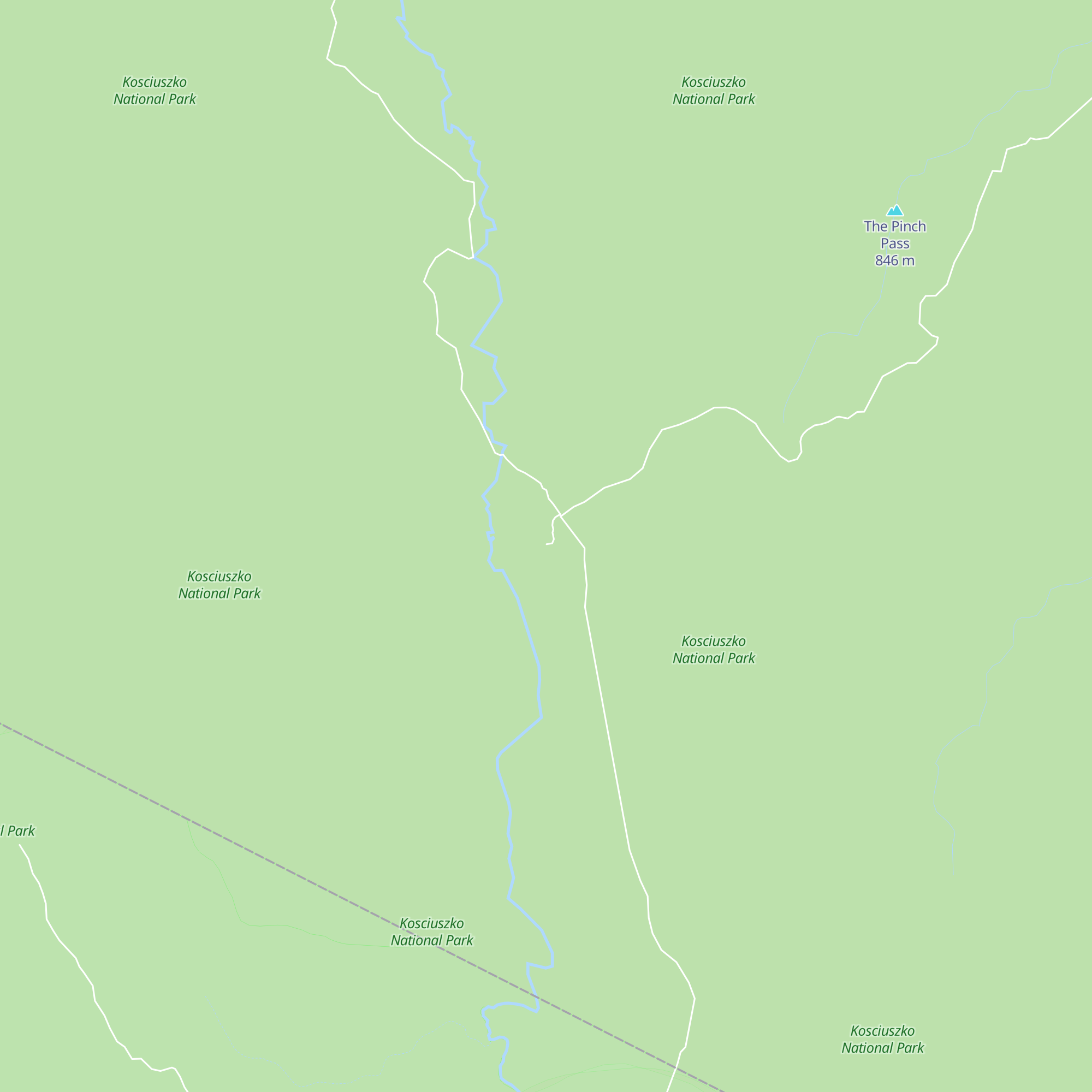 Ingeegoodbee Hut map