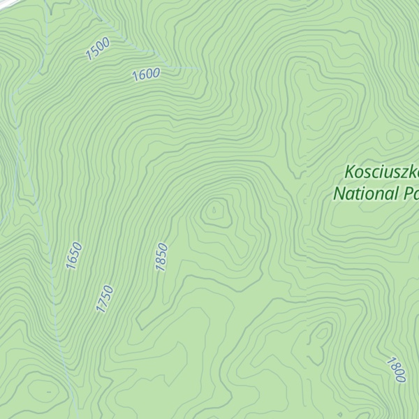 Map of Paddy Rushs Bogong