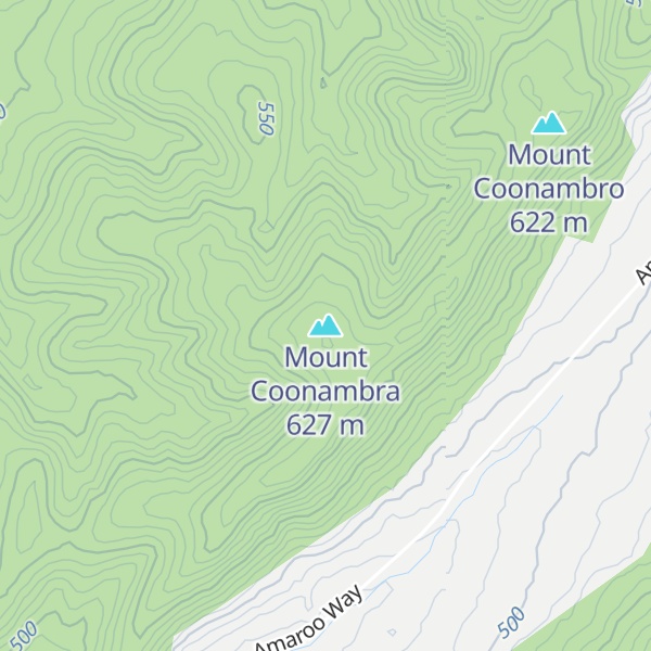 Map of Mount Coonambra