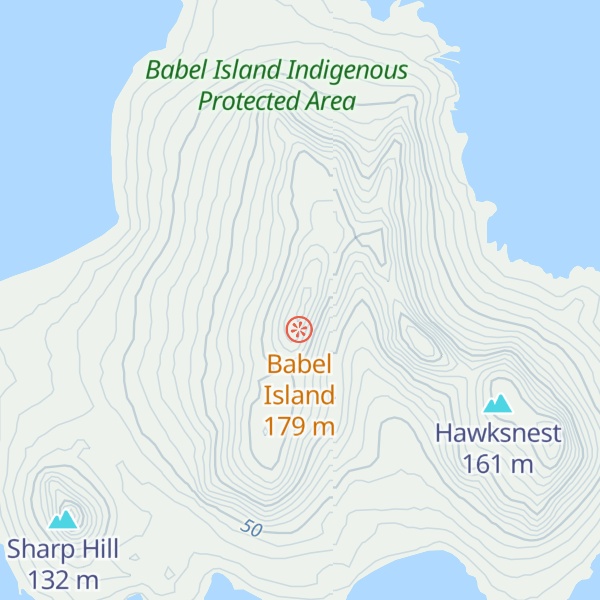 Map of Mount Capuchin