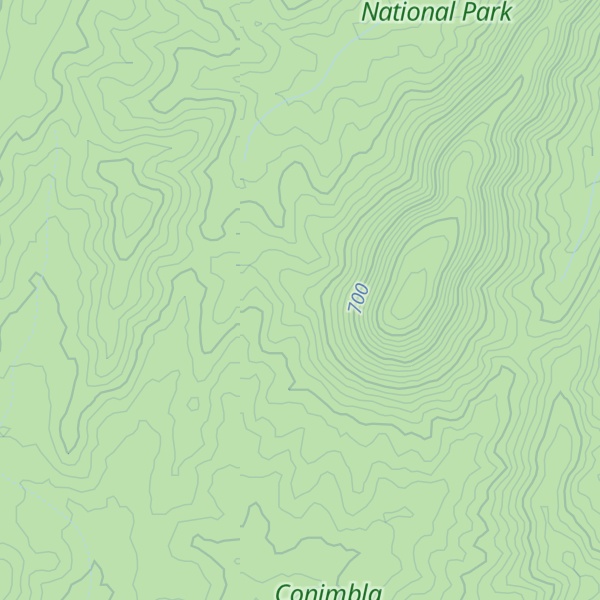 Map of Yambira Sugarloaf