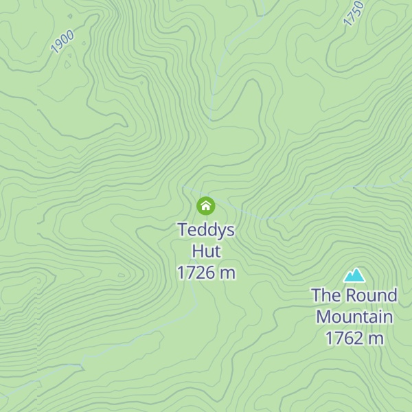 Map of Teddys Hut