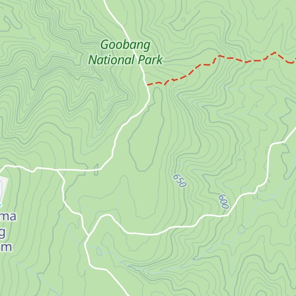 Map of Strahorns Peak