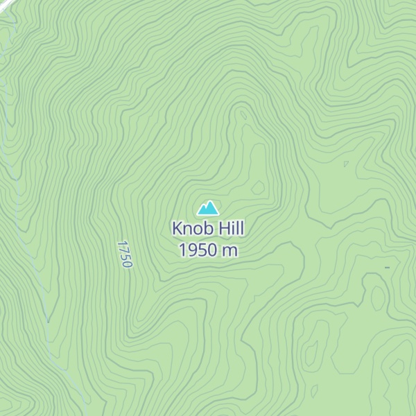 Map of Knob Hill