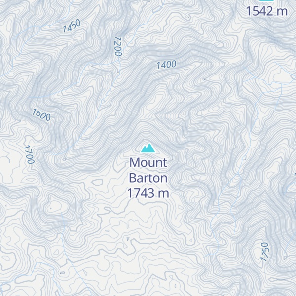 Map of Mount Barton