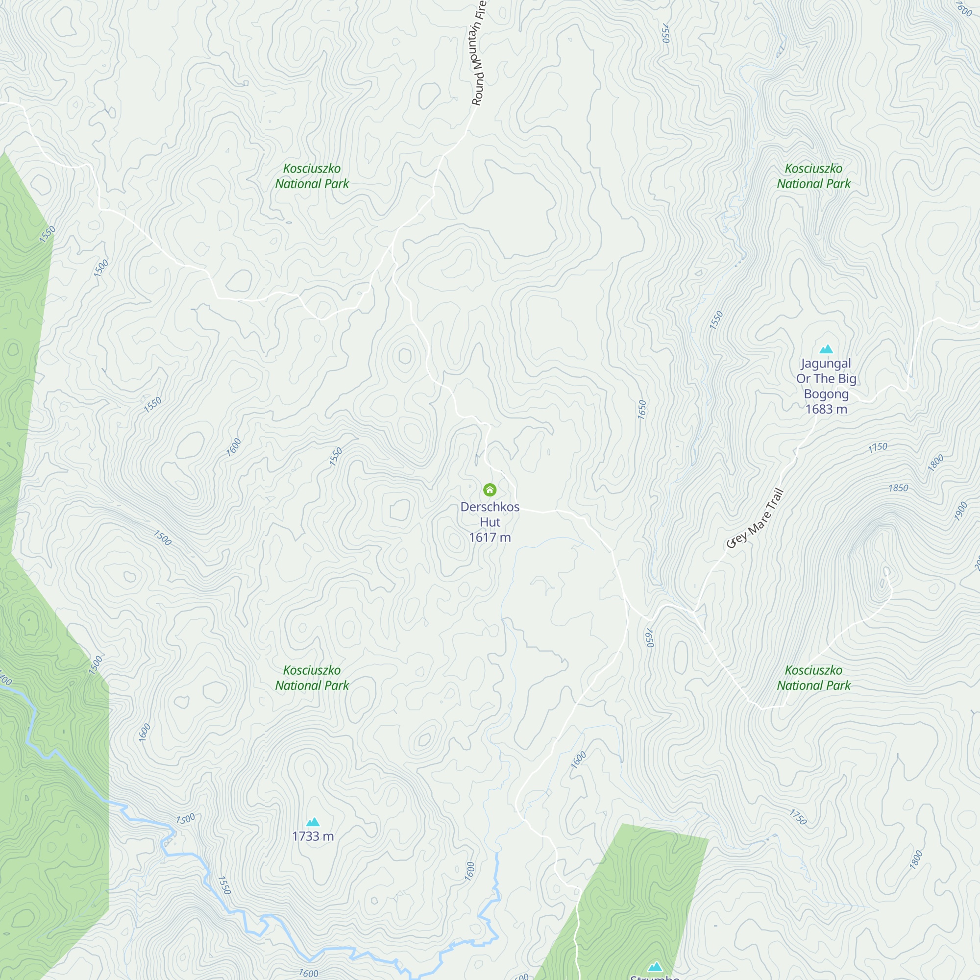 Derschkos Hut map