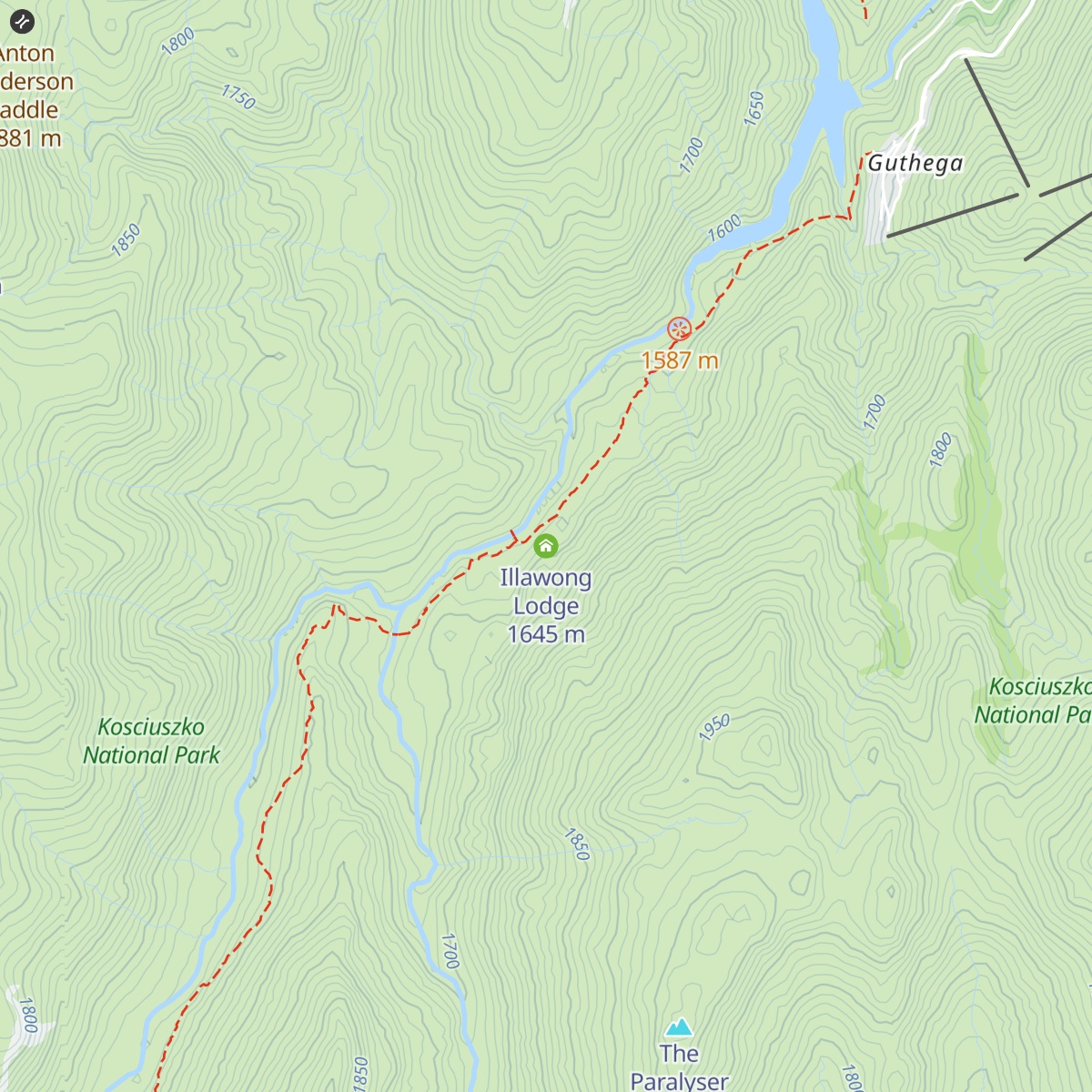 Illawong Lodge map