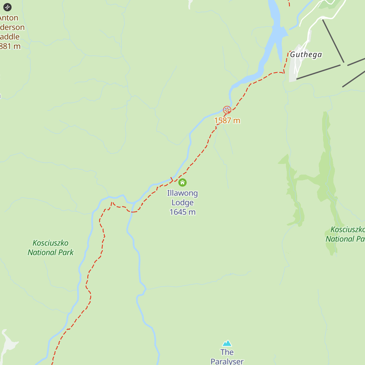 Illawong Lodge map