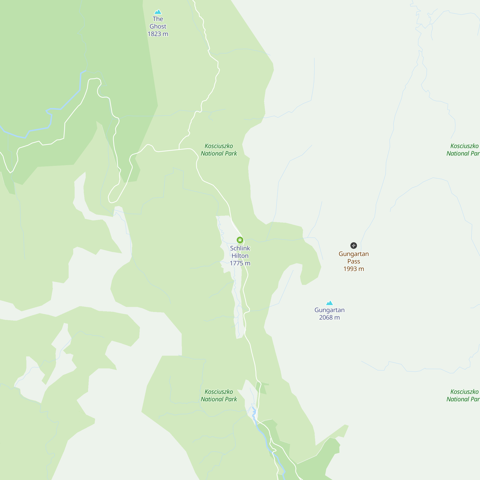 Schlink Hilton map