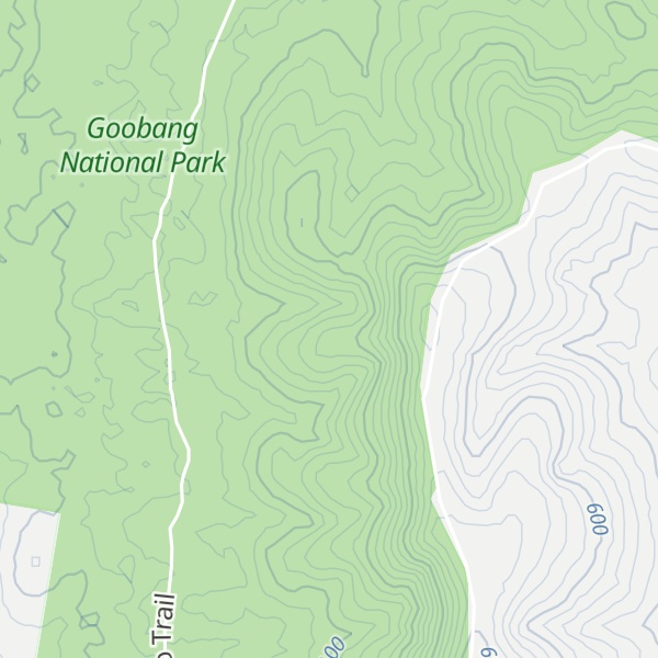 Map of Billygoat Ridge