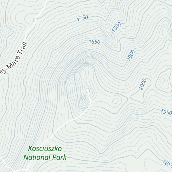 Map of Mount Jagungal