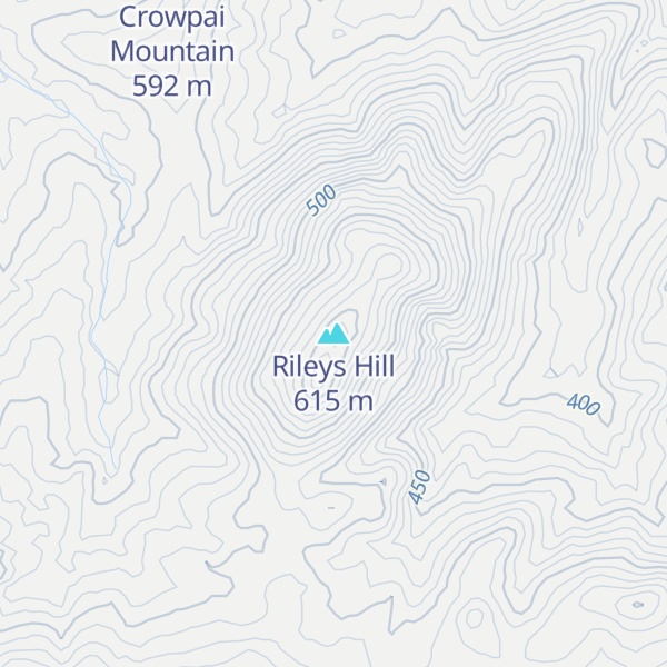 Map of Rileys Hill