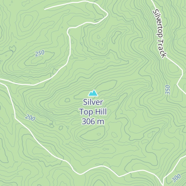Map of Silver Top Hill