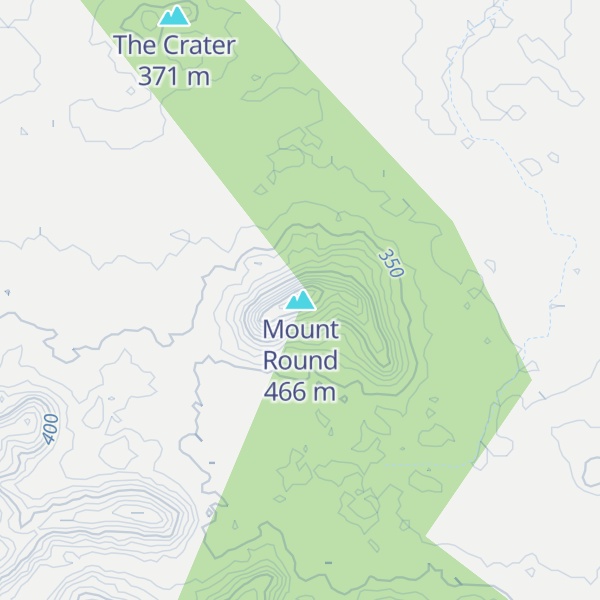Map of Mount Round