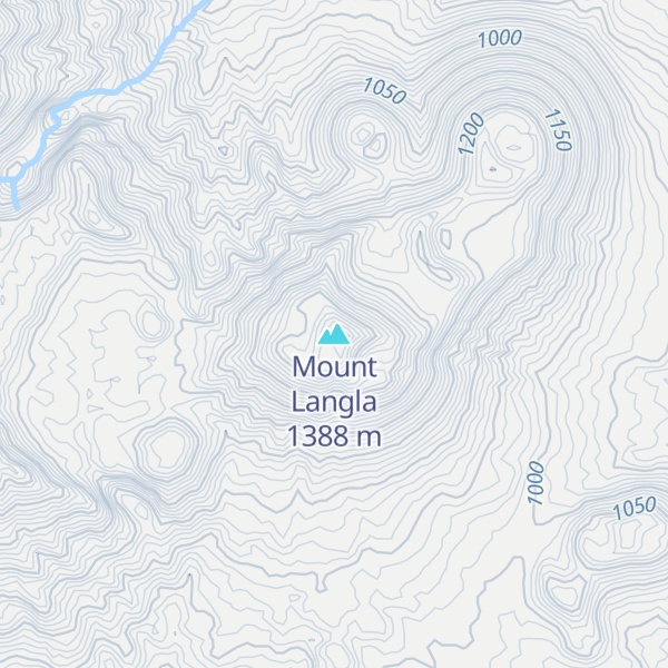 Map of Mount Langla