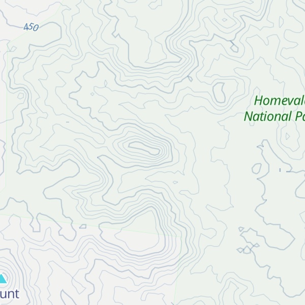Map of Mount Cona