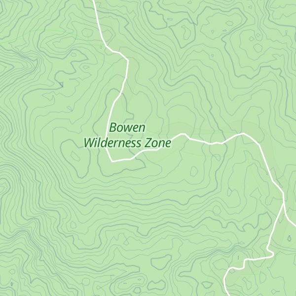 Map of Mount Gelantipy
