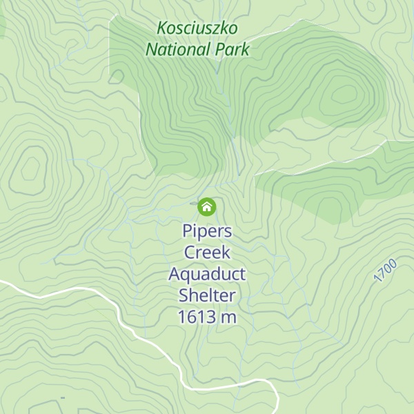 Map of Pipers Creek Aquaduct Shelter
