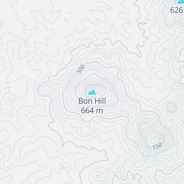 Map of Bon Hill