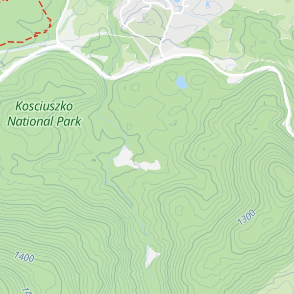 Map of Thredbo Farm Ski Lodge