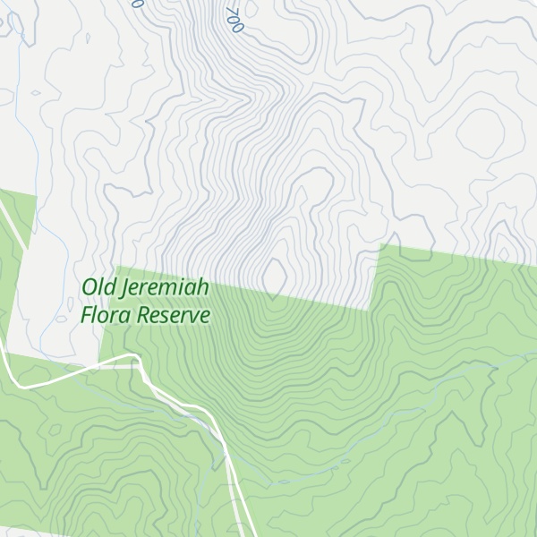 Map of Parson Mountain