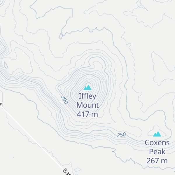 Map of Iffley Mount